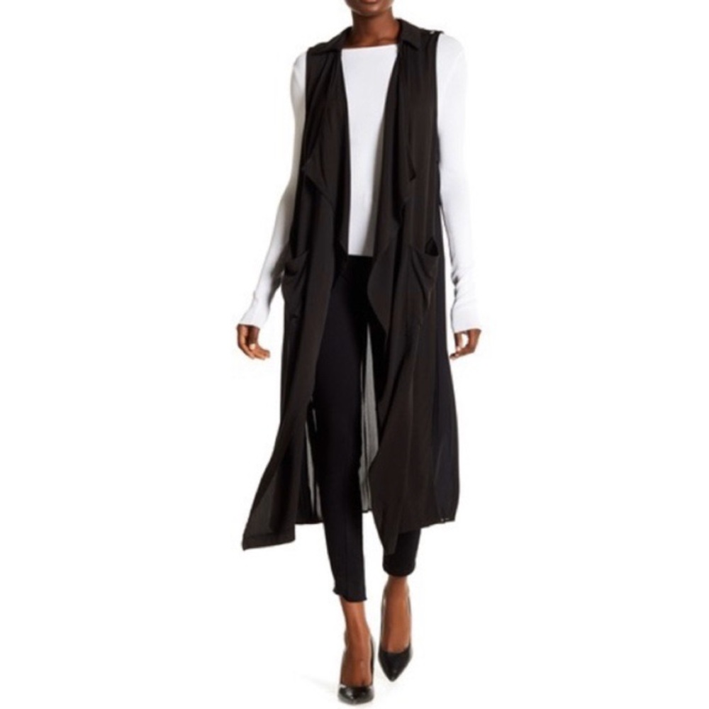 NWT! Philosophy Sleeveless Longline Vest